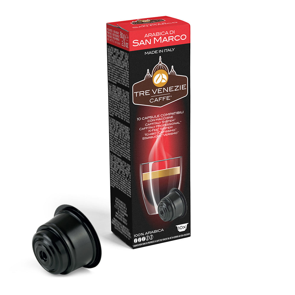 Caffè Tre Venezie miscela Arabica Di San Marco in cap…