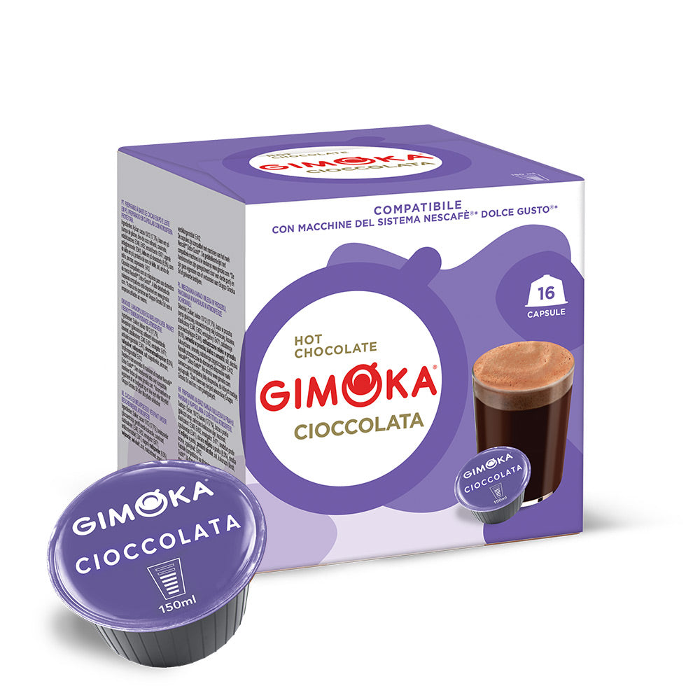 Gimoka Cioccolata compatible con las cápsulas de bebida NESCAFÉ