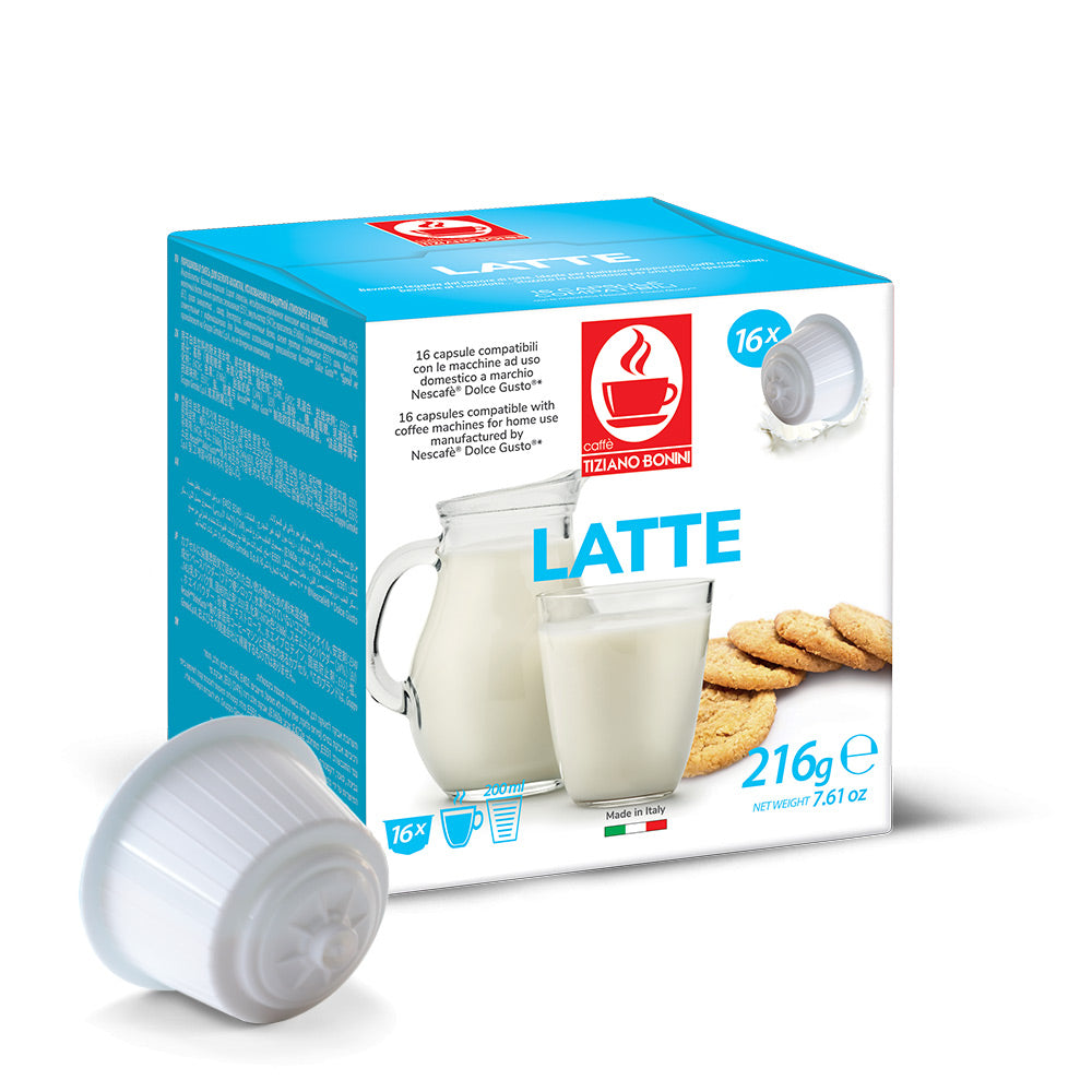 Bevanda al latte in capsule compatibili NESCAFÉ® Dolce Gusto® –