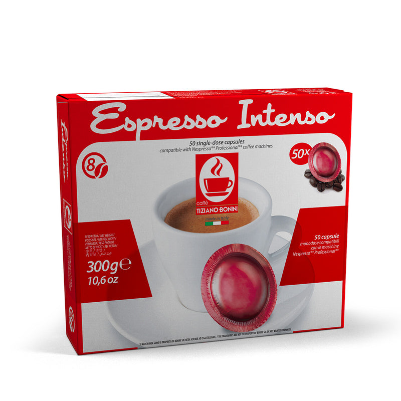 Cápsulas compatibles Nespresso® - Café intenso