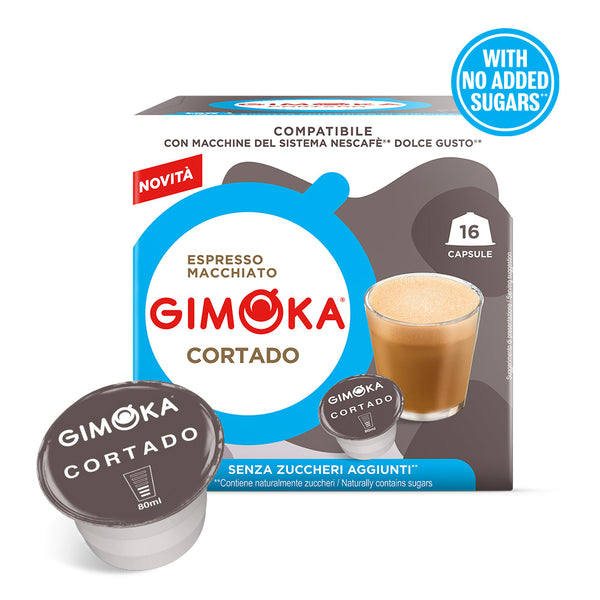 Cortado senza zuccheri aggiunti Gimoka