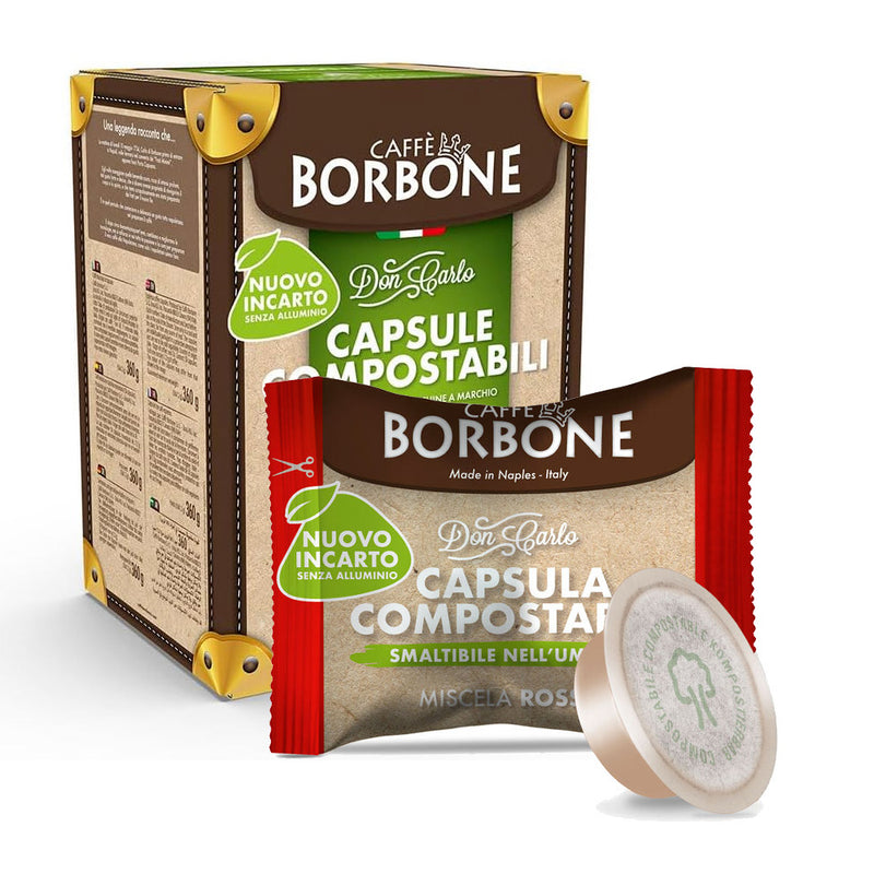 Miscela Rossa Compostabile Caffè Borbone