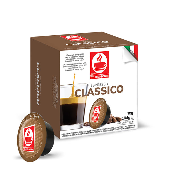Pack 3 sachets de 15 Capsules Café italienne Dolce Gusto Mélange(Red / Blu/  Nera) + Verre gratuit – Capsules Dosettes Caffè Borbone Respresso
