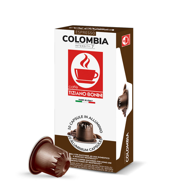 Colombia en aluminio Caffè Bonini