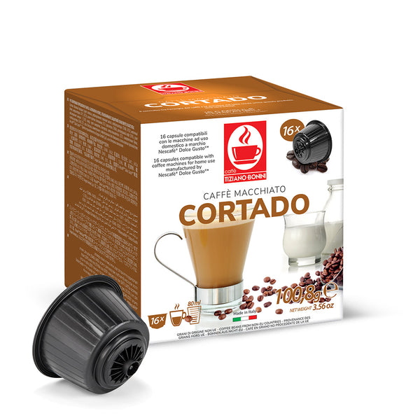 60 cápsulas compatibles DOLCE GUSTO®* Descafeinado – Buonissimo