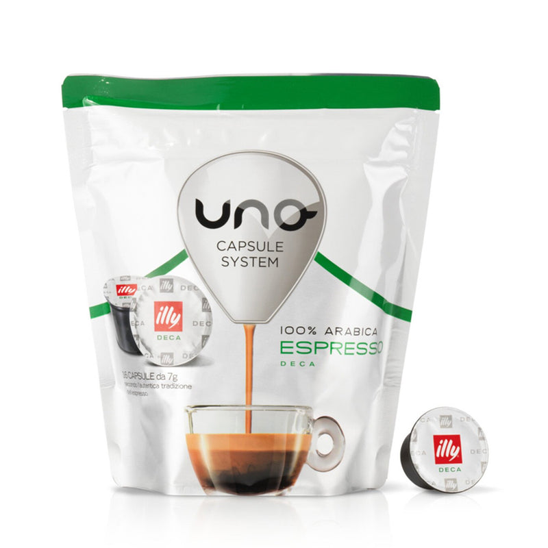 Decaffeinated  Illy Uno System