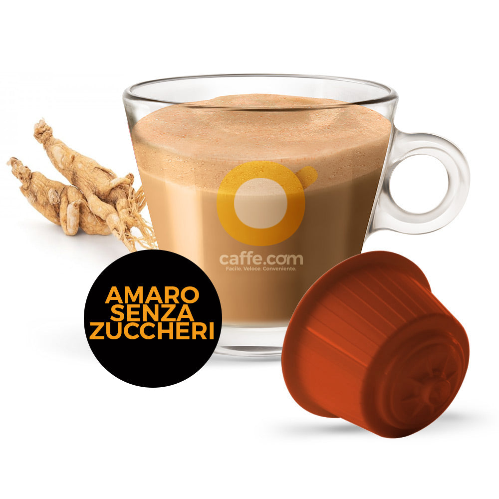 Bitter ginseng in Nescafe compatible capsules® Dolce Gusto®