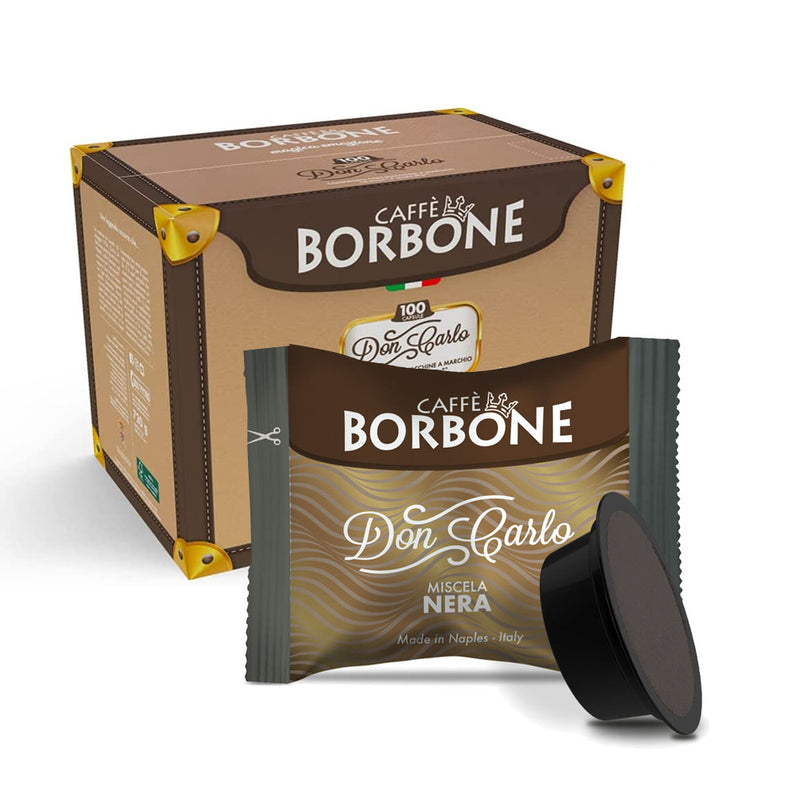 Caffè Borbone Miscela Nera Capsules de café compatibles Lavazza a