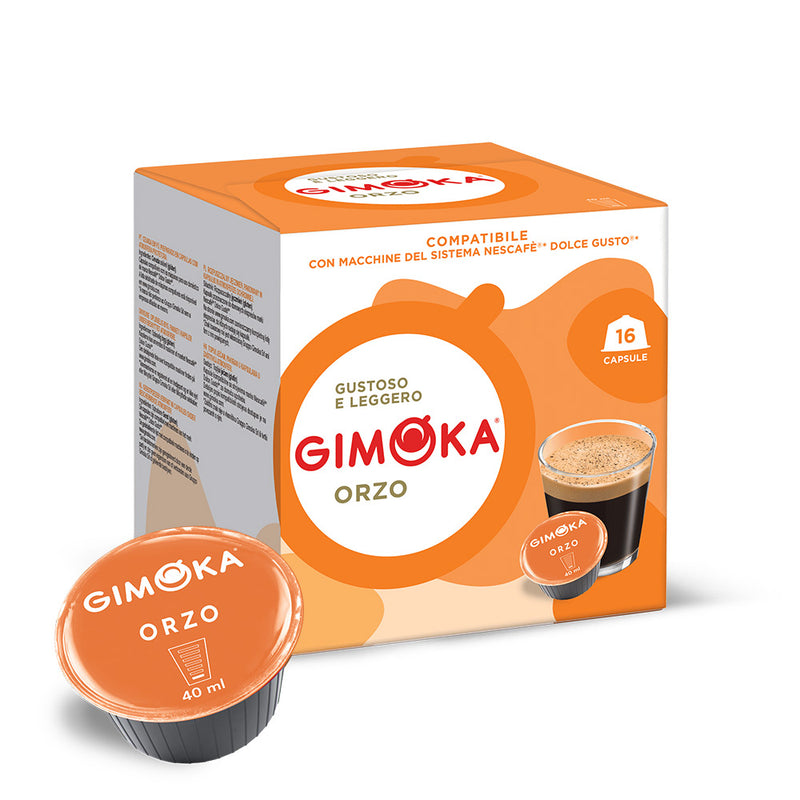 Gimoka Orzo Capsule Bevande Compatibili NESCAFÉ® Dolce Gusto® –