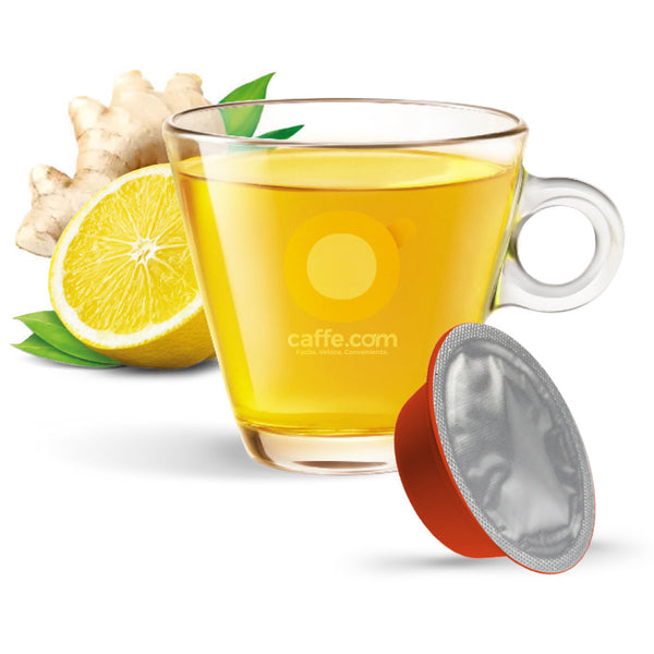 Ginger And Lemon Herbal Tea Caffè Bonini 